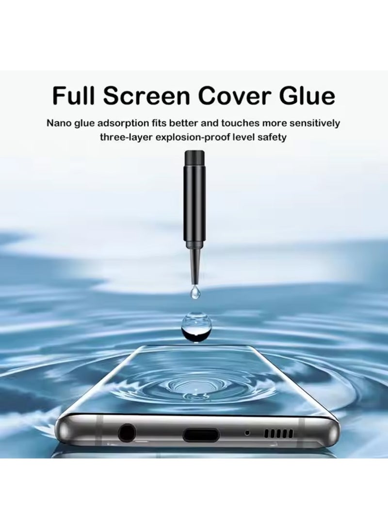 Itel S25 Ultra Screen Protector,2 Pack of Screen Protectors and a Pack of Camera Protection Premium Tempered Glass Design For Itel S25 Ultra Smartphone Advanced Border Less Full Edge To Edge UV Screen Protector And Easy Installation Kit - Image 3